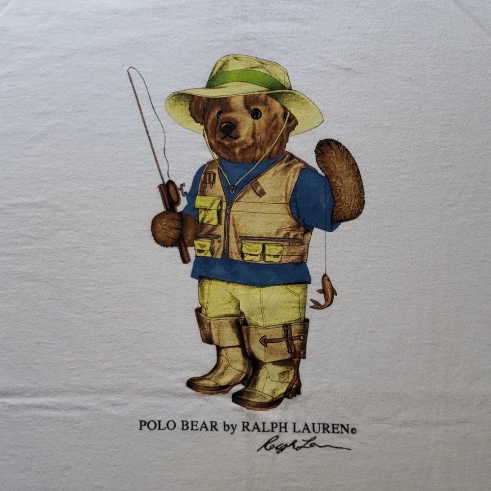 Vintage 90's Polo by Ralph Lauren Teddy Bear XL